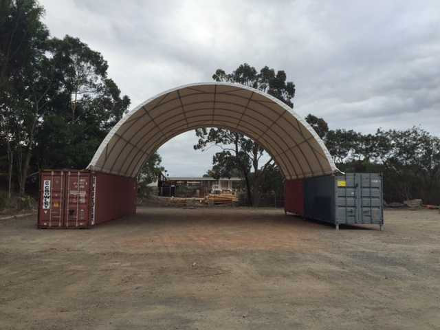 Storage tank Rhino-Cross-Shelter C3340 - 12x10x3,6 m: picture 9