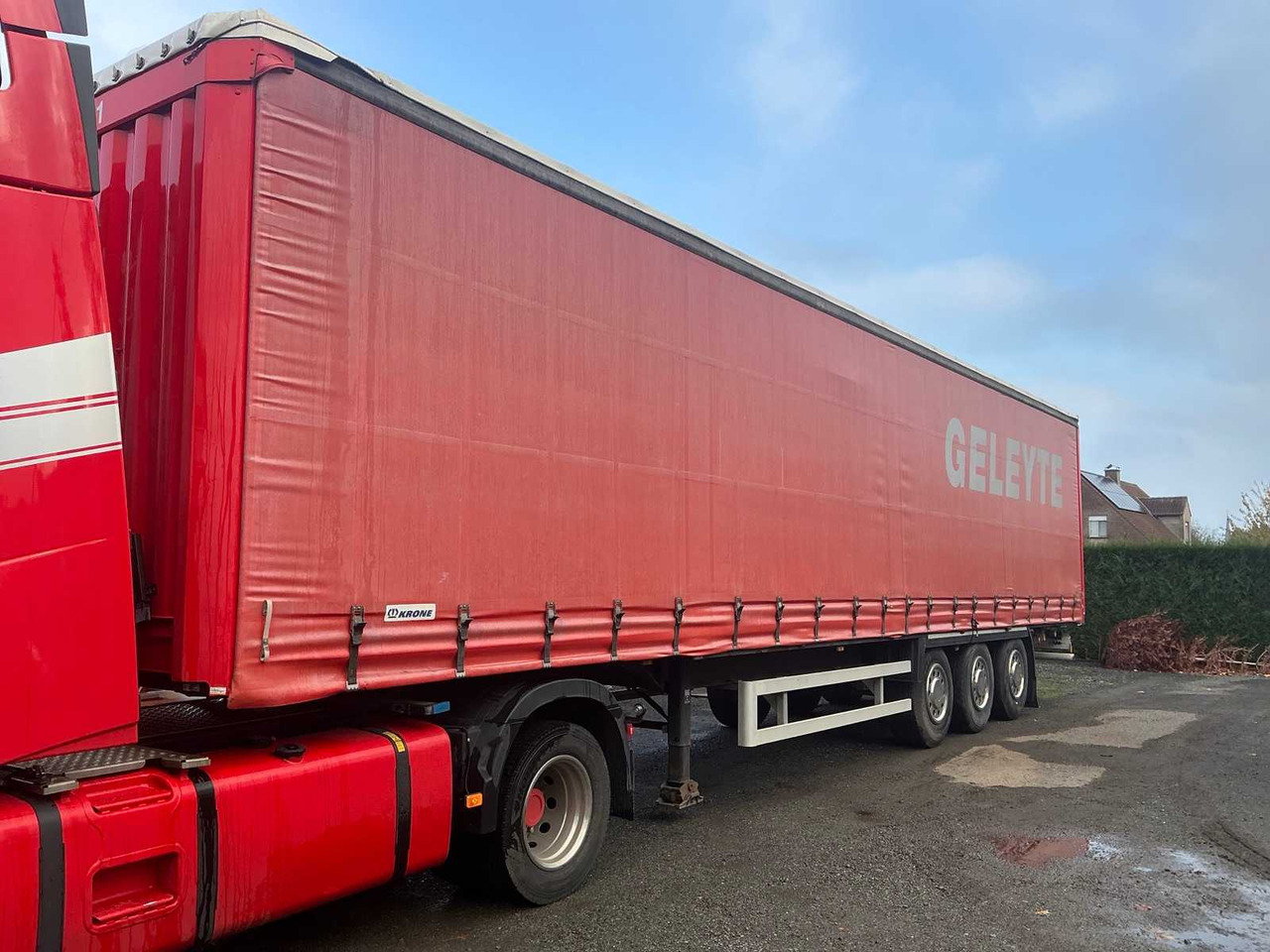 2008 KRONE SD-27 SEMI-TRAILER KRONE - Semi-trailer: picture 1 2008 KRONE SD-27 SEMI-TRAILER KRONE - Semi-trailer: picture 1