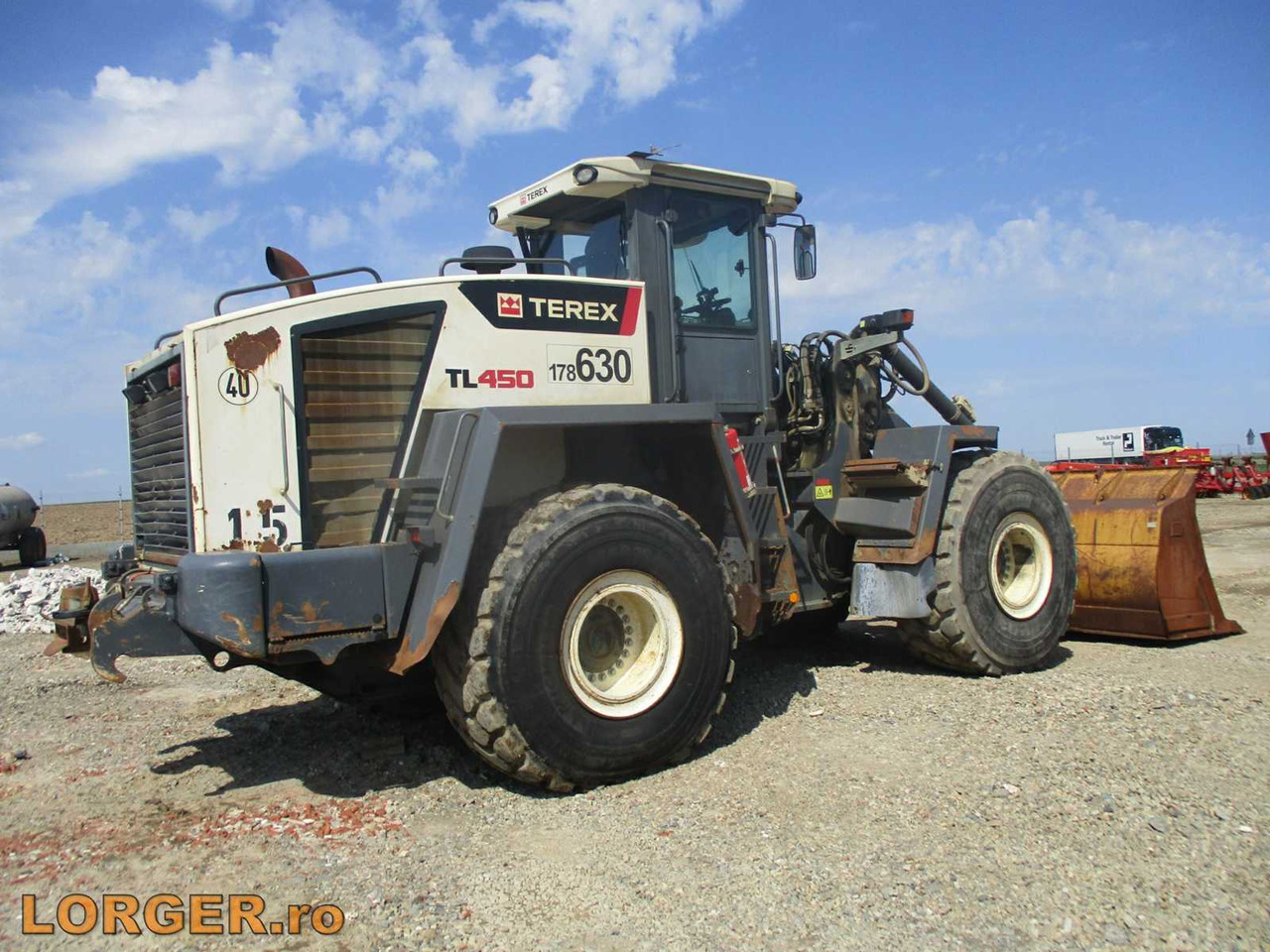 TEREX TL 450 WHEEL LOADER - Wheel loader: picture 3 TEREX TL 450 WHEEL LOADER - Wheel loader: picture 3
