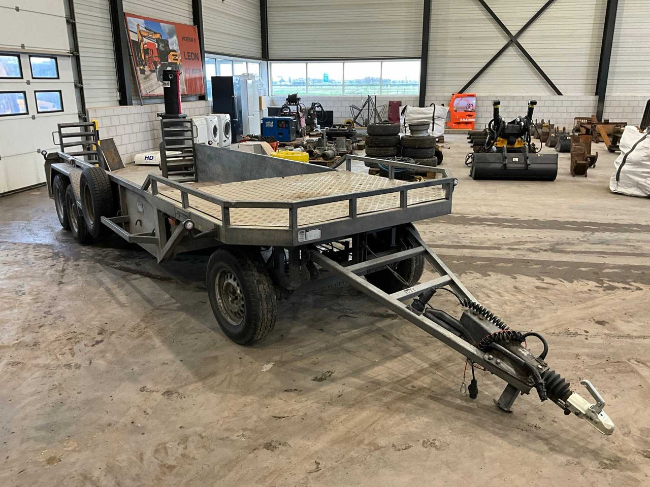 1995 BAVECO G43 5 MACHINE TRANSPORTER - Trailer: picture 2 1995 BAVECO G43 5 MACHINE TRANSPORTER - Trailer: picture 2