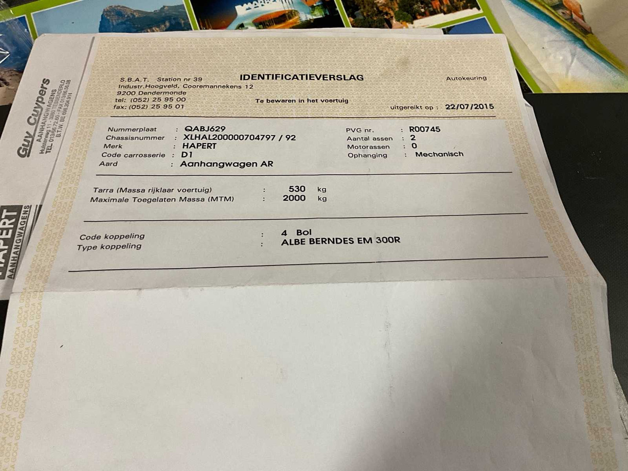 Trailer 2008 HAPERT AL2004 TRAILER: picture 15