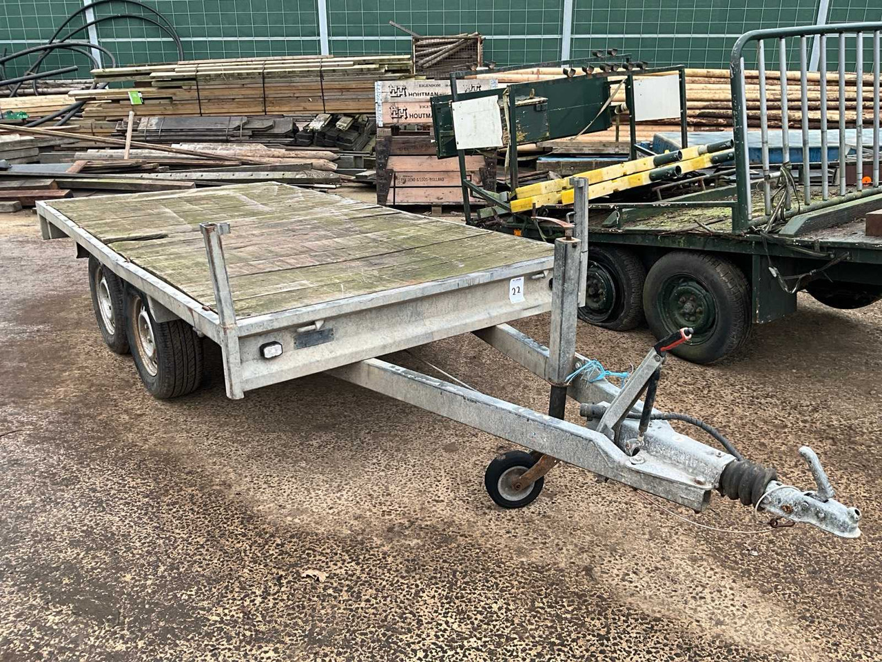 2009 ANSSEMS PSX2 PLATFORM TRAILER - Trailer: picture 1 2009 ANSSEMS PSX2 PLATFORM TRAILER - Trailer: picture 1