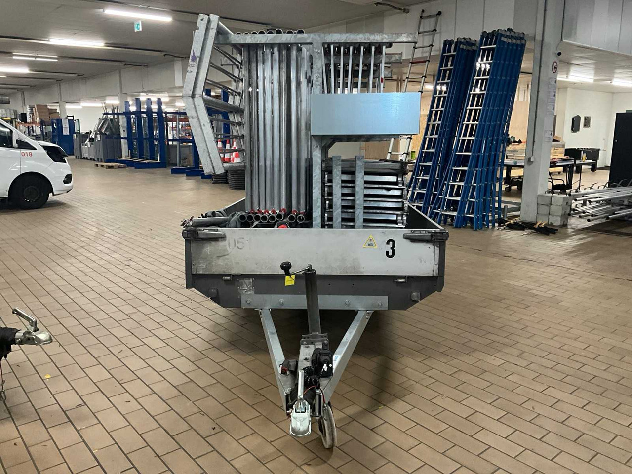 2020 EDUARD P3 SCAFFOLDING TRAILER, 98-WX-TF - Trailer: picture 2 2020 EDUARD P3 SCAFFOLDING TRAILER, 98-WX-TF - Trailer: picture 2