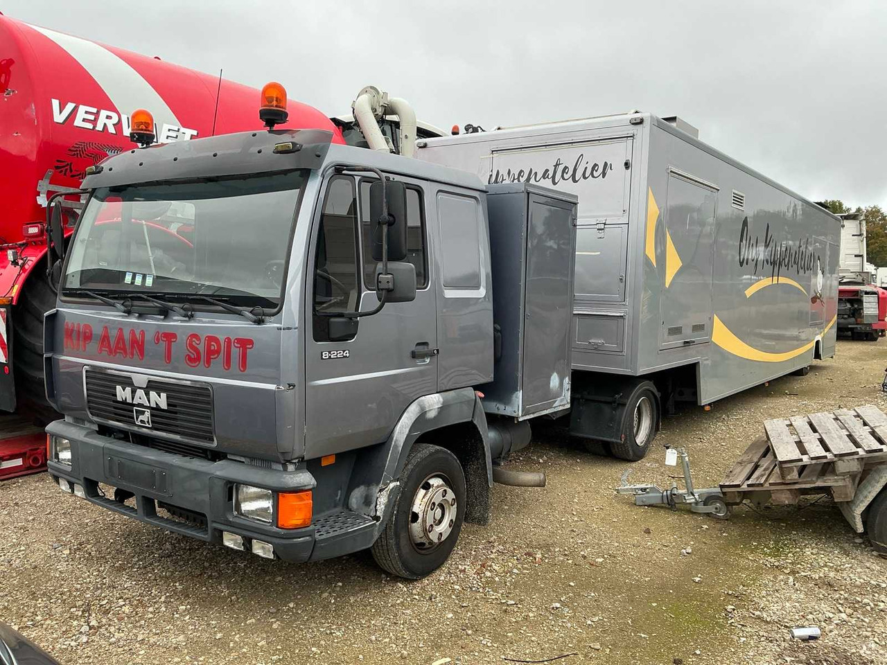 2000 MAN TRUCK WITH MARKET TRUCK - Truck: picture 1 2000 MAN TRUCK WITH MARKET TRUCK - Truck: picture 1