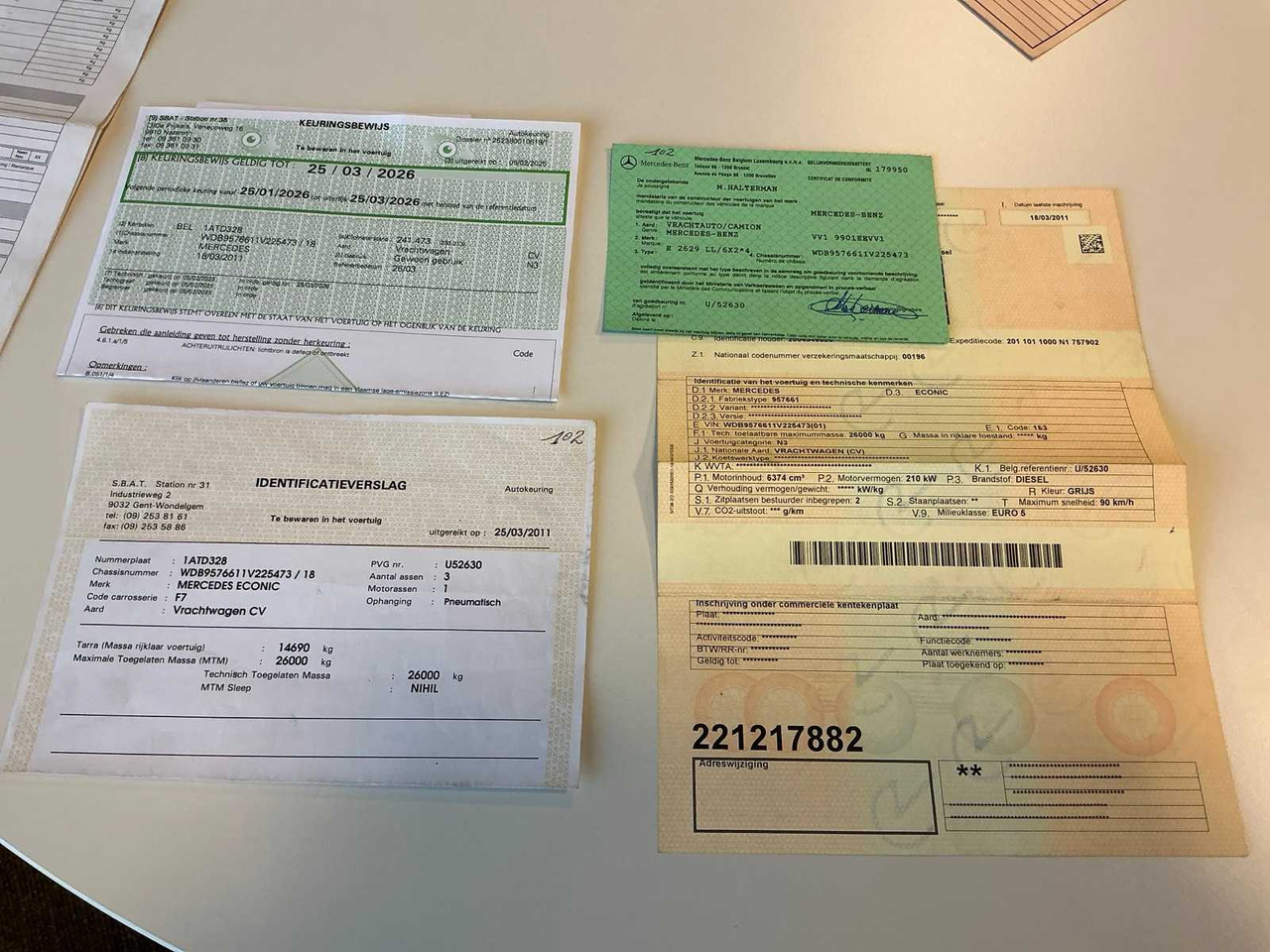 Truck 2011 MERCEDES-BENZ ECONIC TRUCK: picture 28