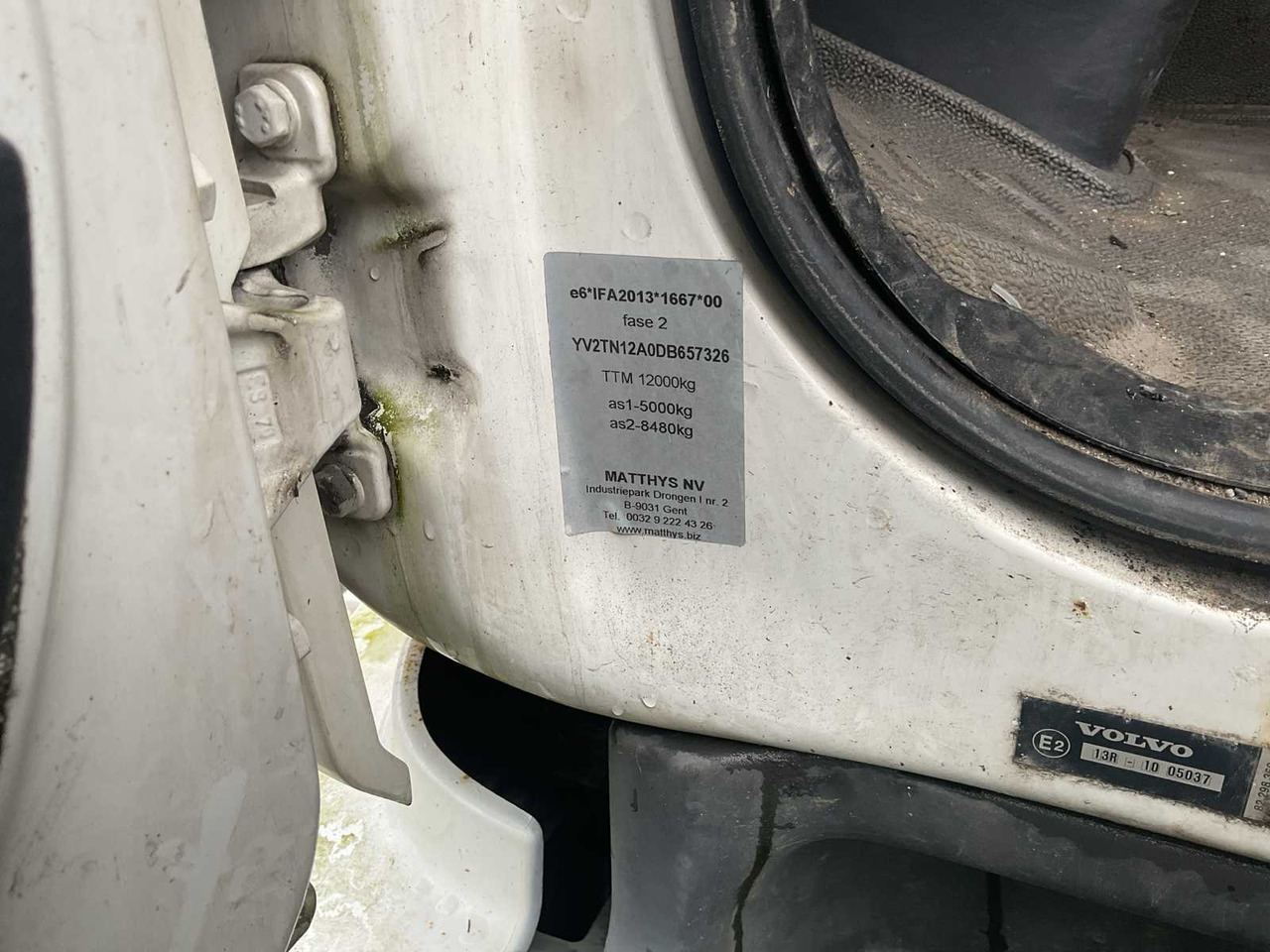 Truck 2013 VOLVO FLB2C REFRIGERATED TRUCK: picture 14