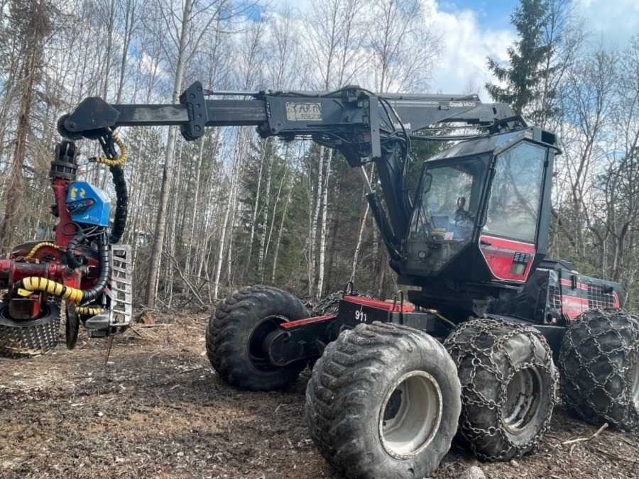 VALMET - 911 - HARVESTER - 1998 - Combine harvester: picture 2 VALMET - 911 - HARVESTER - 1998 - Combine harvester: picture 2