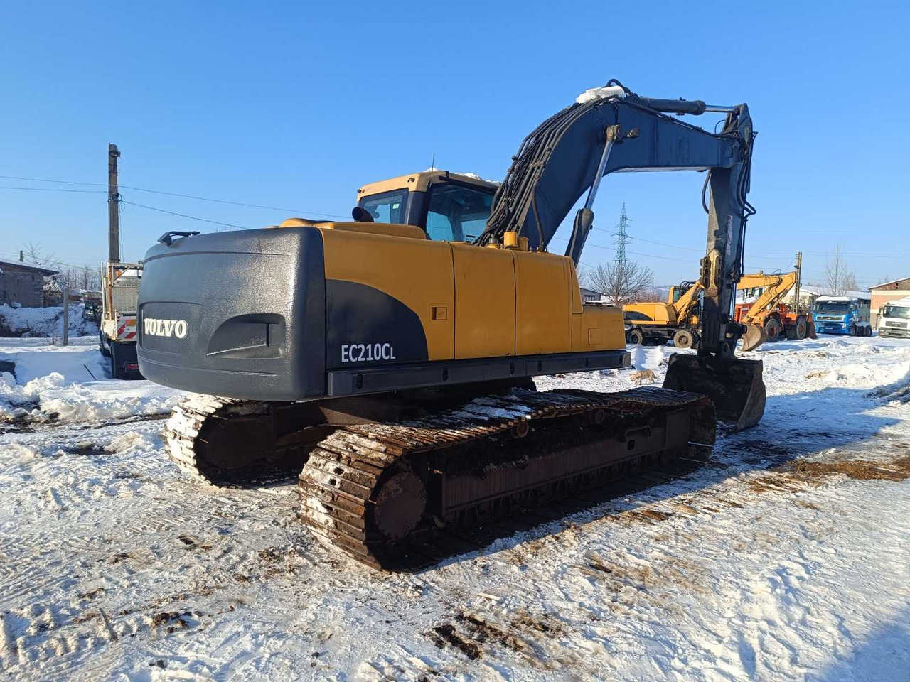 VOLVO EC210CL TRACKED EXCAVATOR - Excavator: picture 4 VOLVO EC210CL TRACKED EXCAVATOR - Excavator: picture 4