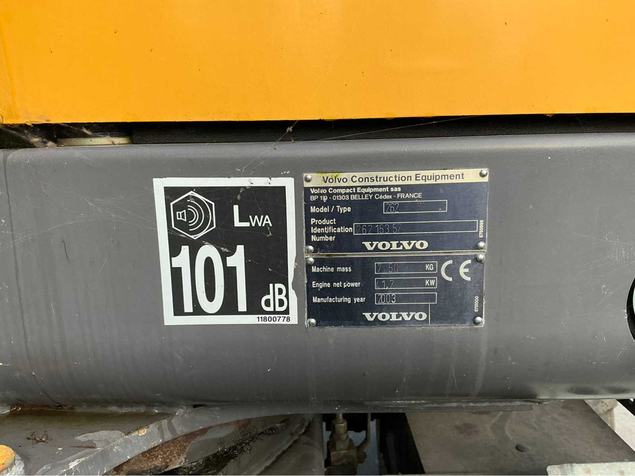 Volvo EW70 - Wheel excavator: picture 2 Volvo EW70 - Wheel excavator: picture 2