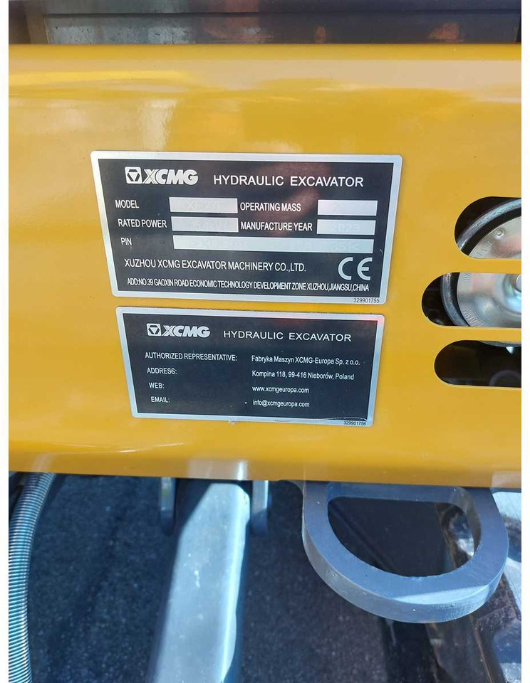 XCMG - XE27E - MIDI-EXCAVATOR - 2023 - Excavator: picture 3 XCMG - XE27E - MIDI-EXCAVATOR - 2023 - Excavator: picture 3