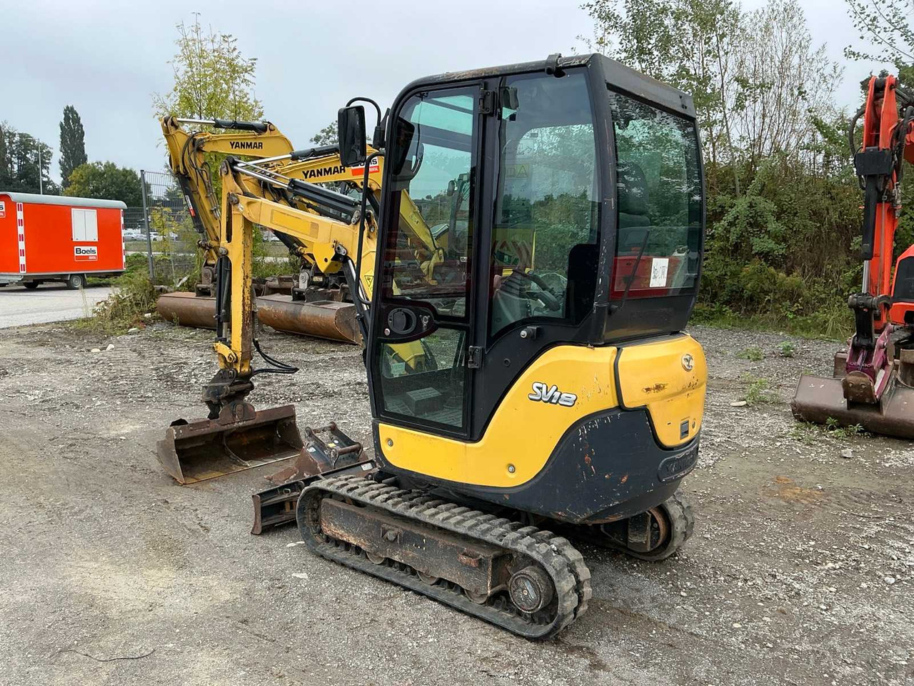 Yanmar SV18 - Crawler excavator: picture 4 Yanmar SV18 - Crawler excavator: picture 4