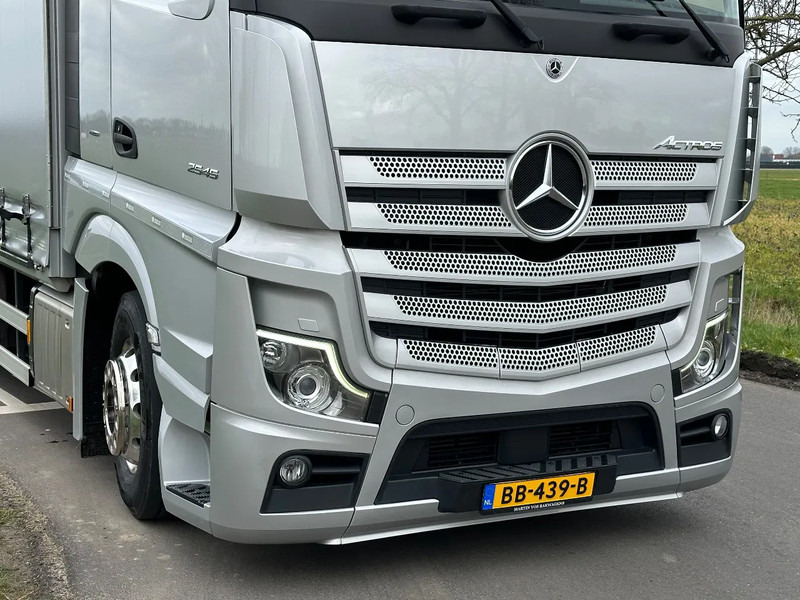 Curtain side truck Mercedes-Benz Actros ACTROS 2545LL EURO6. 2021. 280dKm!!: picture 12