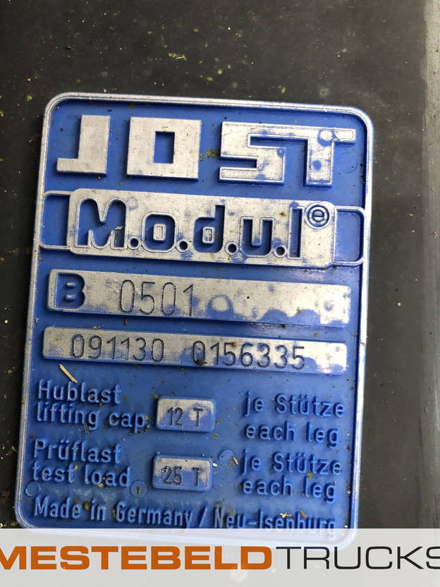 JOST Steunpootset Jost B 0501 - Frame/ Chassis for Truck: picture 2 JOST Steunpootset Jost B 0501 - Frame/ Chassis for Truck: picture 2