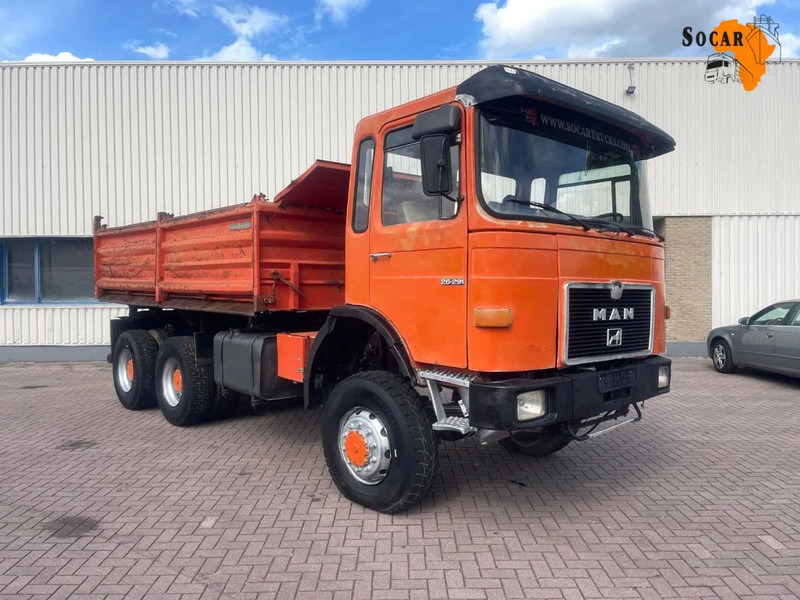 MAN 26.293 6x6 Full steel Kipper - Tipper: picture 1 MAN 26.293 6x6 Full steel Kipper - Tipper: picture 1