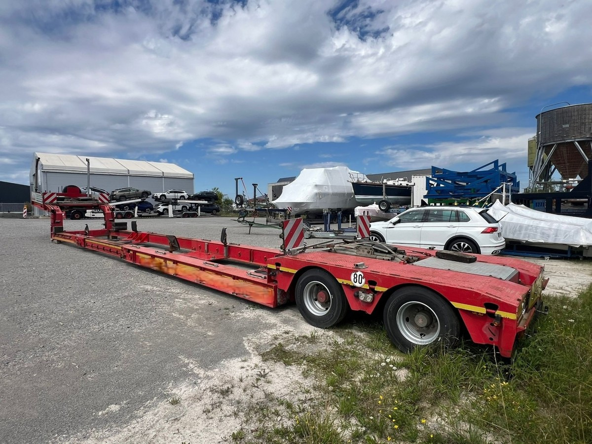 FAYMONVILLE STBZ - 2WAA Megamax Yachttransport - Low loader semi-trailer: picture 3 FAYMONVILLE STBZ - 2WAA Megamax Yachttransport - Low loader semi-trailer: picture 3