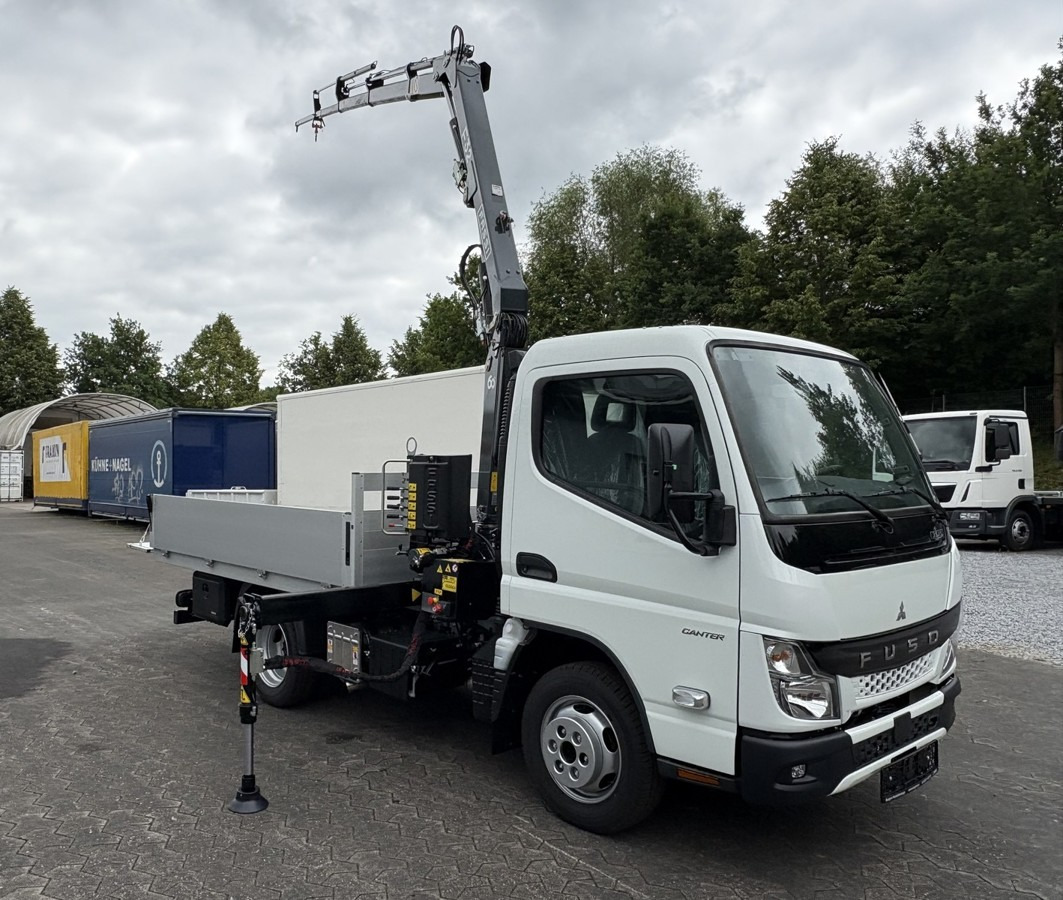FUSO 3S15 Alu Pritsche 2.80m Ladekran Funk! sofort ve - Dropside/ Flatbed truck, Crane truck: picture 4 FUSO 3S15 Alu Pritsche 2.80m Ladekran Funk! sofort ve - Dropside/ Flatbed truck, Crane truck: picture 4