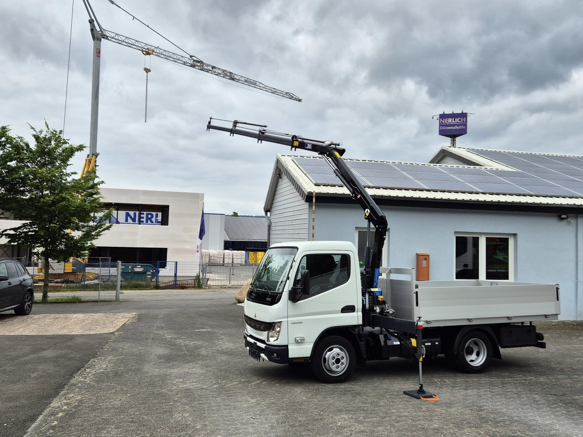 FUSO 3S15 Alu Pritsche 2.80m Ladekran - Tipper van: picture 4 FUSO 3S15 Alu Pritsche 2.80m Ladekran - Tipper van: picture 4