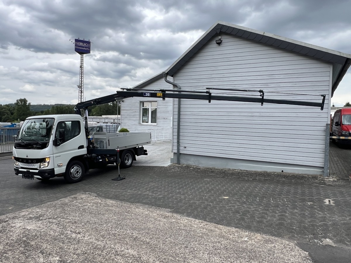 FUSO 3S15 Alu Pritsche 2.80m Ladekran - Tipper van: picture 5 FUSO 3S15 Alu Pritsche 2.80m Ladekran - Tipper van: picture 5