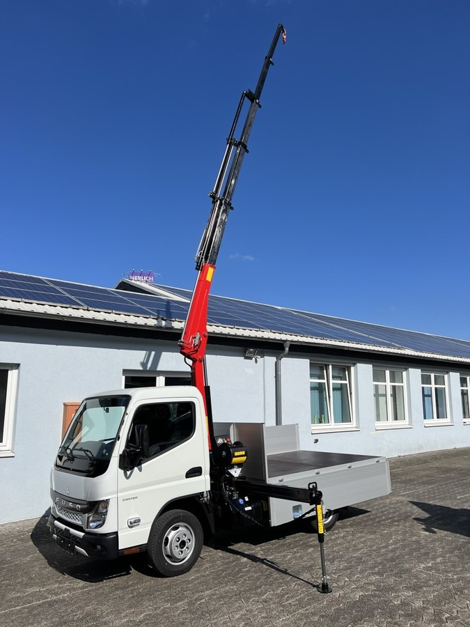 FUSO 3S15 Alu Pritsche Ladekran 34S 3 x hydr. - Open body delivery van: picture 2 FUSO 3S15 Alu Pritsche Ladekran 34S 3 x hydr. - Open body delivery van: picture 2