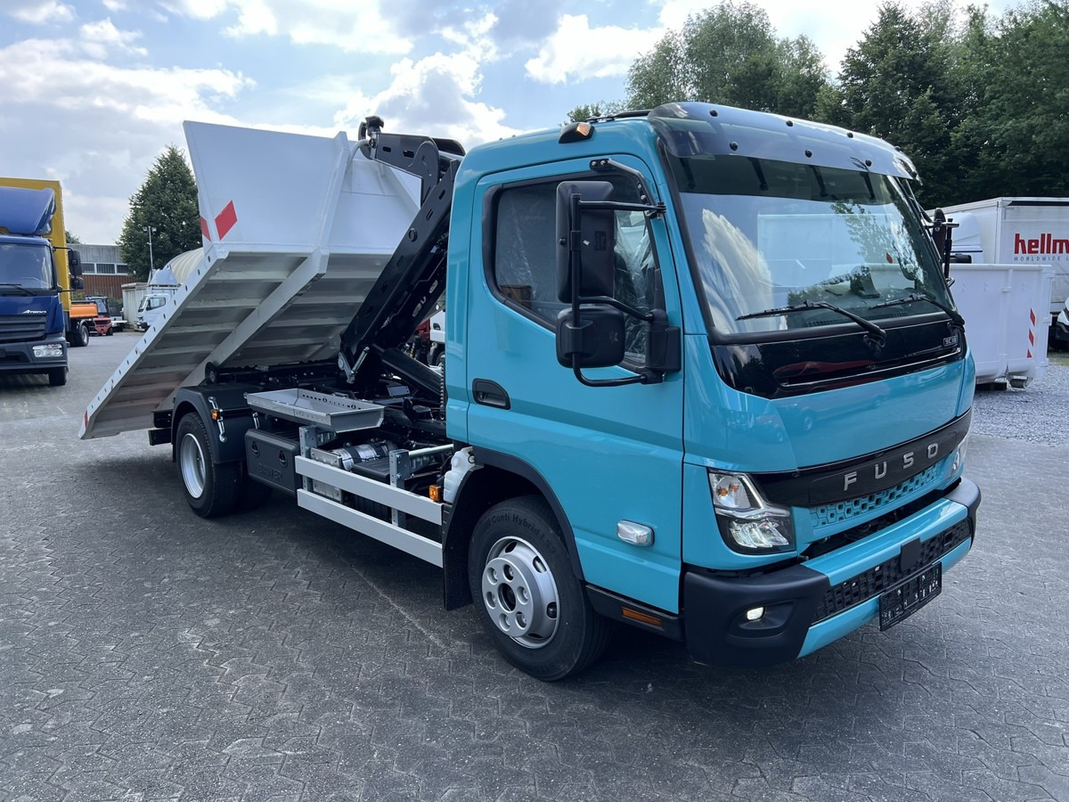 FUSO Canter FUSO 9C18 Duonic City Abrollkipper Color - Hook lift truck, Crane truck: picture 3 FUSO Canter FUSO 9C18 Duonic City Abrollkipper Color - Hook lift truck, Crane truck: picture 3