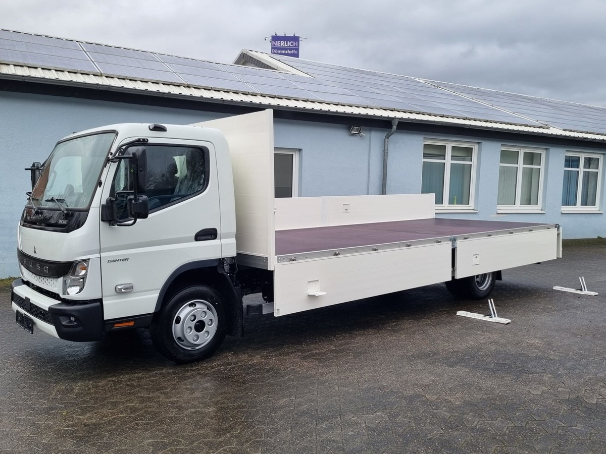FUSO FUSO 9C18 Canter Alu Pritsche 6.1m NL 4000kg! - Open body delivery van: picture 1 FUSO FUSO 9C18 Canter Alu Pritsche 6.1m NL 4000kg! - Open body delivery van: picture 1
