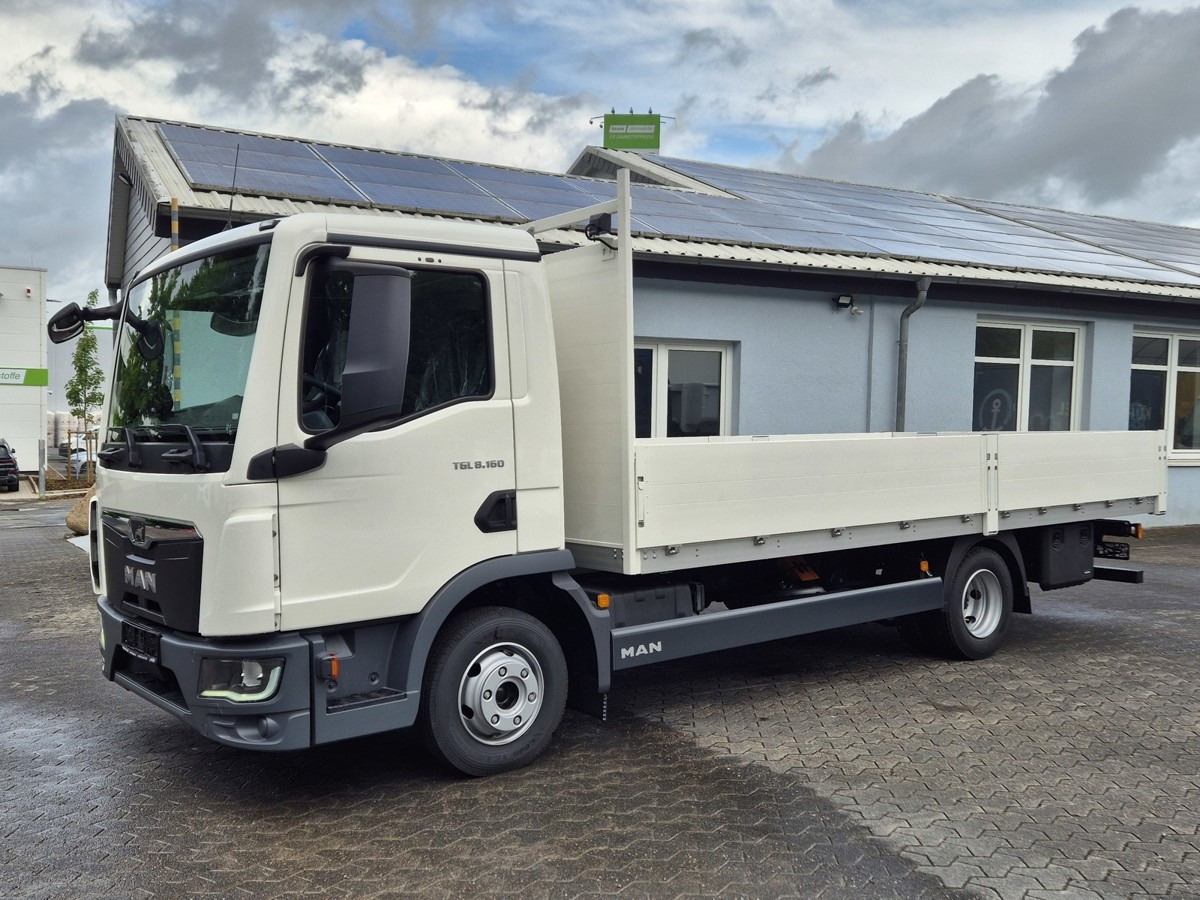 MAN TGL 8.160 BL NEU Alu Pritsche 5.5m - Open body delivery van: picture 1 MAN TGL 8.160 BL NEU Alu Pritsche 5.5m - Open body delivery van: picture 1