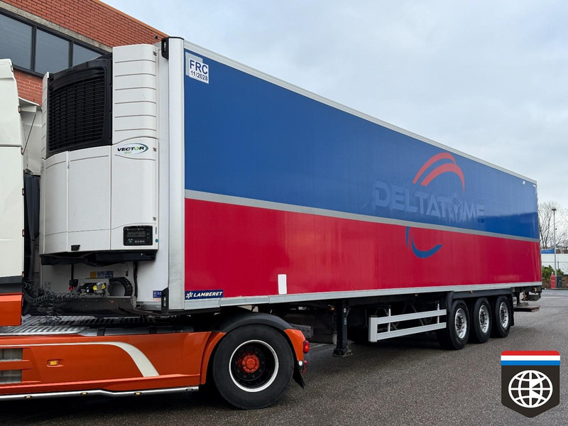 LAMBERET LVFS3F CARRIER VECTOR 1550 - 70MM WALL - TAIL LIFT - LIFT AXLE - Refrigerator semi-trailer: picture 1 LAMBERET LVFS3F CARRIER VECTOR 1550 - 70MM WALL - TAIL LIFT - LIFT AXLE - Refrigerator semi-trailer: picture 1