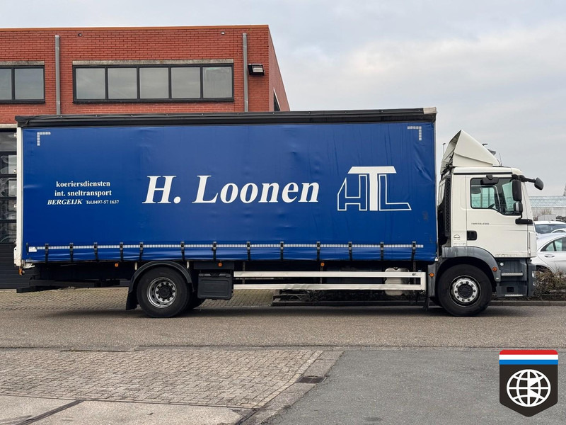MAN TGM 18 290 - Curtain side/roof - new tyres - - Curtain side truck: picture 3 MAN TGM 18 290 - Curtain side/roof - new tyres - - Curtain side truck: picture 3