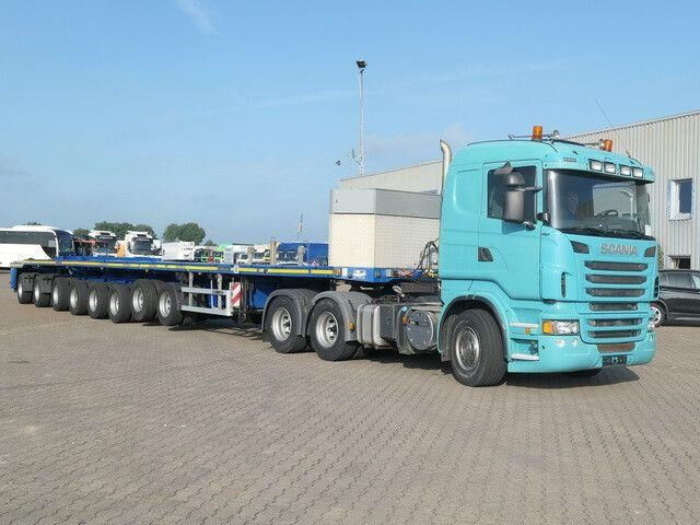 Goldhofer SPZ-DH8-83/80, 8-Achser, 14to. Achsen, Gelenkt - Low loader semi-trailer: picture 2 Goldhofer SPZ-DH8-83/80, 8-Achser, 14to. Achsen, Gelenkt - Low loader semi-trailer: picture 2
