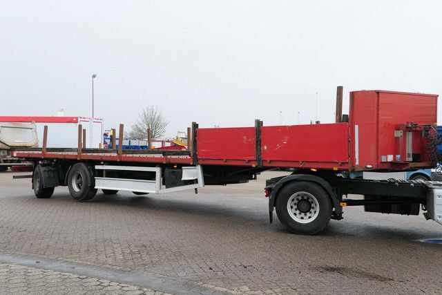 Dropside/ Flatbed semi-trailer Kaiser SA 31, 2-Achser, Gelenkt, Tridec, BPW, Luft-Lift: picture 6
