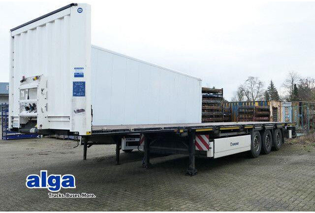 Krone SDP 27, Container, Rungen, 2x Lift, Multi-Lock - Dropside/ Flatbed semi-trailer: picture 1 Krone SDP 27, Container, Rungen, 2x Lift, Multi-Lock - Dropside/ Flatbed semi-trailer: picture 1