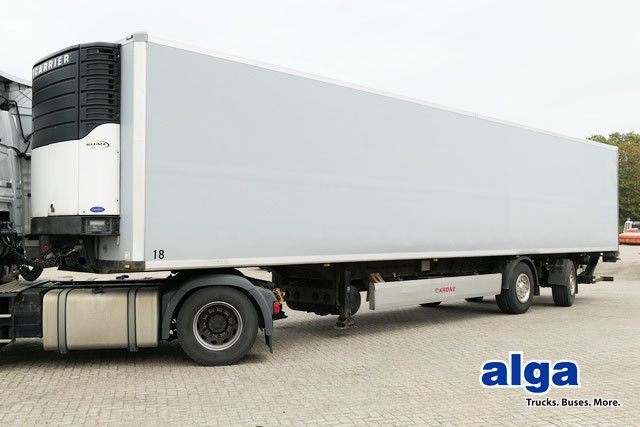 Krone SZR 18, 2-Achser, Gelenkt/Tridec, Carrier, LBW - Refrigerator semi-trailer: picture 1 Krone SZR 18, 2-Achser, Gelenkt/Tridec, Carrier, LBW - Refrigerator semi-trailer: picture 1