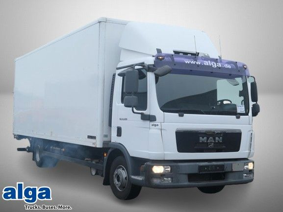 MAN 12.220 TGL BL, LBW, AHK, 3. Sitz, Luftfederung - Box truck: picture 1 MAN 12.220 TGL BL, LBW, AHK, 3. Sitz, Luftfederung - Box truck: picture 1