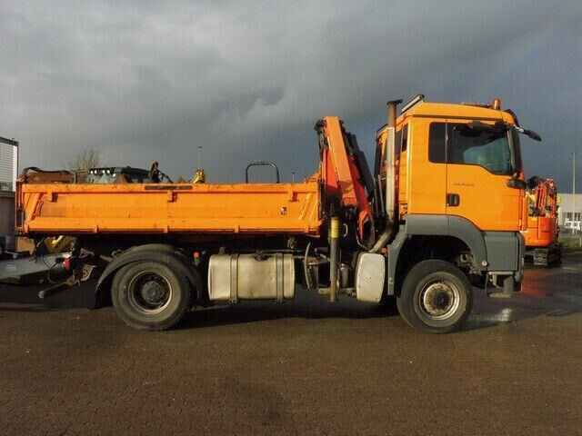 MAN 18.360 TGS 4x4, Kran Palfinger PK8501, Funk, AHK - Tipper: picture 2 MAN 18.360 TGS 4x4, Kran Palfinger PK8501, Funk, AHK - Tipper: picture 2