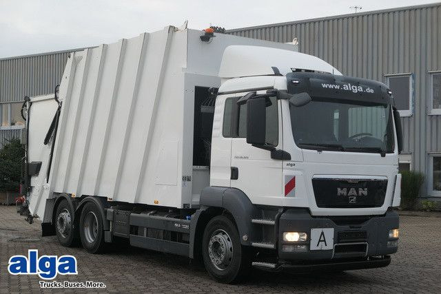 MAN 26.320 TGS LL 6x2, Faun, Variopress, Gelenkt - Garbage truck: picture 1 MAN 26.320 TGS LL 6x2, Faun, Variopress, Gelenkt - Garbage truck: picture 1