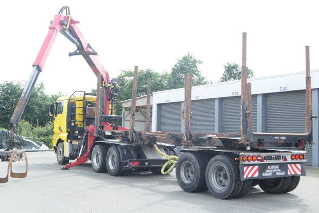 MAN 26.540 TGX 6x4, Kombizug, Huttner LNZK 20 - Timber truck, Crane truck: picture 4 MAN 26.540 TGX 6x4, Kombizug, Huttner LNZK 20 - Timber truck, Crane truck: picture 4