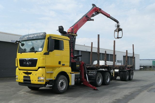 MAN 26.540 TGX 6x4, Kombizug, Huttner LNZK 20 - Timber truck, Crane truck: picture 2 MAN 26.540 TGX 6x4, Kombizug, Huttner LNZK 20 - Timber truck, Crane truck: picture 2