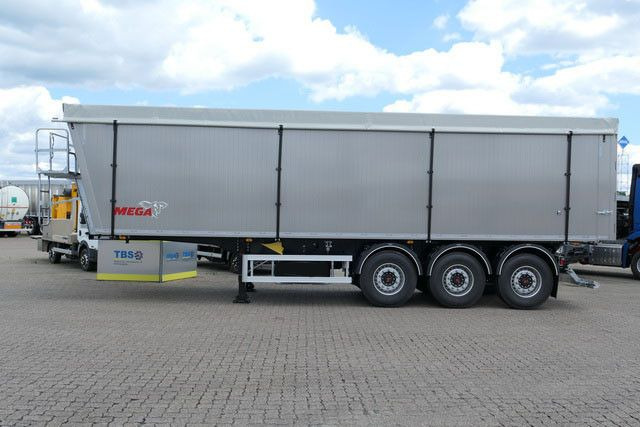 MEGA MNL, 52m³, Kombitür, Alu, Sofort verfügbar, SAF - Tipper semi-trailer: picture 3 MEGA MNL, 52m³, Kombitür, Alu, Sofort verfügbar, SAF - Tipper semi-trailer: picture 3