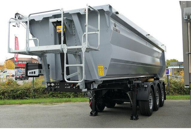 Mega MNW, Stahl, Hardox, 25m³, SAF, Luft-Lift, Plane - Tipper semi-trailer: picture 5 Mega MNW, Stahl, Hardox, 25m³, SAF, Luft-Lift, Plane - Tipper semi-trailer: picture 5