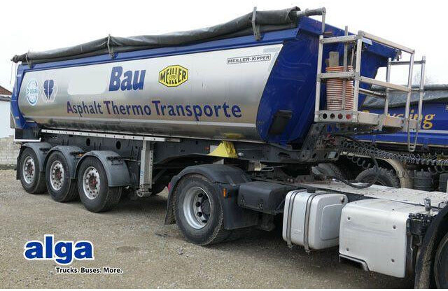 Meiller MHPS 12/27 Thermo, 26m³, SAF, Luft-Lift, Plane - Tipper semi-trailer: picture 1 Meiller MHPS 12/27 Thermo, 26m³, SAF, Luft-Lift, Plane - Tipper semi-trailer: picture 1