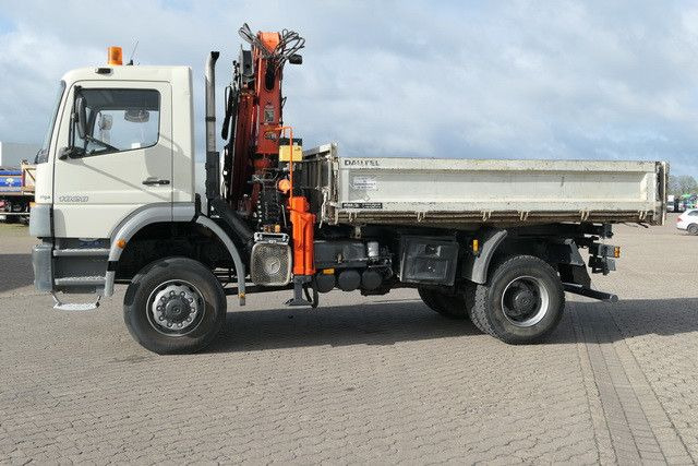 Mercedes-Benz 1828 Atego 4x4, Atlas AK 105.1, Funk, Hydr., AHK - Tipper, Crane truck: picture 5 Mercedes-Benz 1828 Atego 4x4, Atlas AK 105.1, Funk, Hydr., AHK - Tipper, Crane truck: picture 5