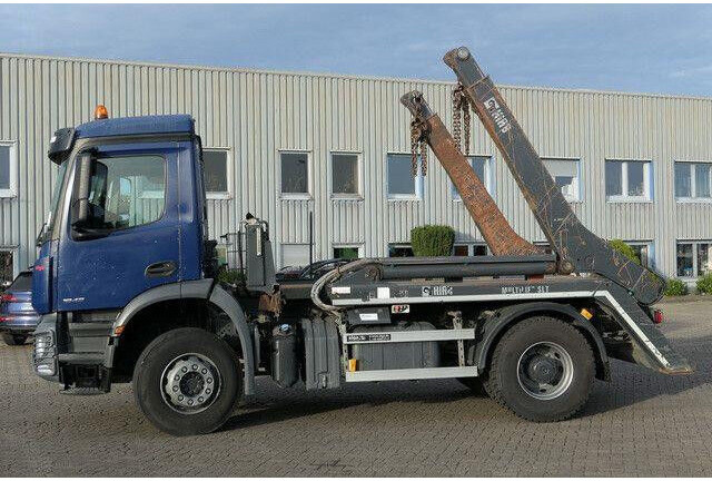Mercedes-Benz 1832 K Arocs 4x2, Hiab SLT 140, teleskop., Klima - Cable system truck: picture 4 Mercedes-Benz 1832 K Arocs 4x2, Hiab SLT 140, teleskop., Klima - Cable system truck: picture 4