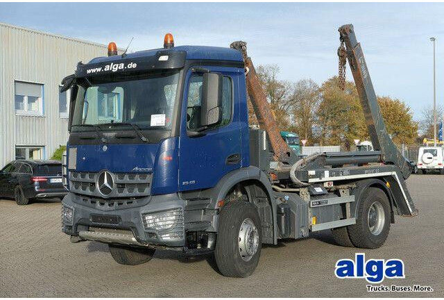 Mercedes-Benz 1832 K Arocs 4x2, Hiab SLT 140, teleskop., Klima - Cable system truck: picture 1 Mercedes-Benz 1832 K Arocs 4x2, Hiab SLT 140, teleskop., Klima - Cable system truck: picture 1