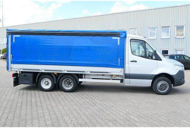 Mercedes-Benz 519 CDI Sprinter 6x2, 3-Achser, Schiebeplane - Curtain side truck: picture 2 Mercedes-Benz 519 CDI Sprinter 6x2, 3-Achser, Schiebeplane - Curtain side truck: picture 2