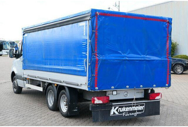 Mercedes-Benz 519 CDI Sprinter 6x2, 3-Achser, Schiebeplane - Curtain side truck: picture 4 Mercedes-Benz 519 CDI Sprinter 6x2, 3-Achser, Schiebeplane - Curtain side truck: picture 4
