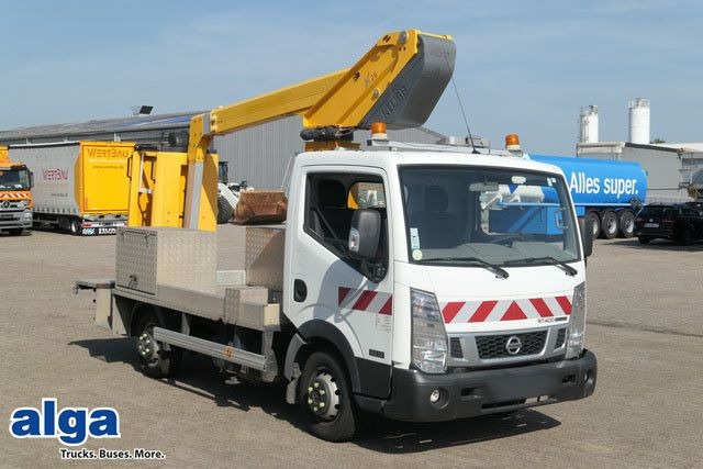 Nissan 32.12 4x2, 11m Arbeitshühe, Klima, 3x am Lager - Truck mounted aerial platform, Commercial vehicle: picture 1 Nissan 32.12 4x2, 11m Arbeitshühe, Klima, 3x am Lager - Truck mounted aerial platform, Commercial vehicle: picture 1