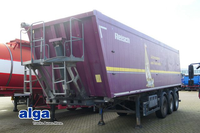 Reisch RHKS-35/24, Alu, 50m³, Pendelklappe, Luft-Lift - Tipper semi-trailer: picture 1 Reisch RHKS-35/24, Alu, 50m³, Pendelklappe, Luft-Lift - Tipper semi-trailer: picture 1