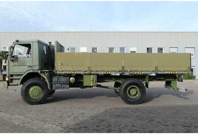 Scania P92HK 4x4, Allrad, Einzelbereifung, Klima, 40tkm - Dropside/ Flatbed truck: picture 2 Scania P92HK 4x4, Allrad, Einzelbereifung, Klima, 40tkm - Dropside/ Flatbed truck: picture 2
