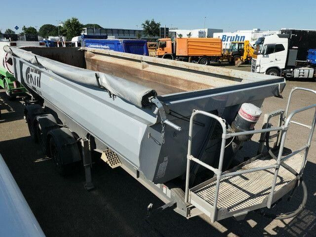 Schwarzmüller SK, Hardox, Stahl, 26m³, Luft-Lift, SAF, Plane - Tipper semi-trailer: picture 3 Schwarzmüller SK, Hardox, Stahl, 26m³, Luft-Lift, SAF, Plane - Tipper semi-trailer: picture 3