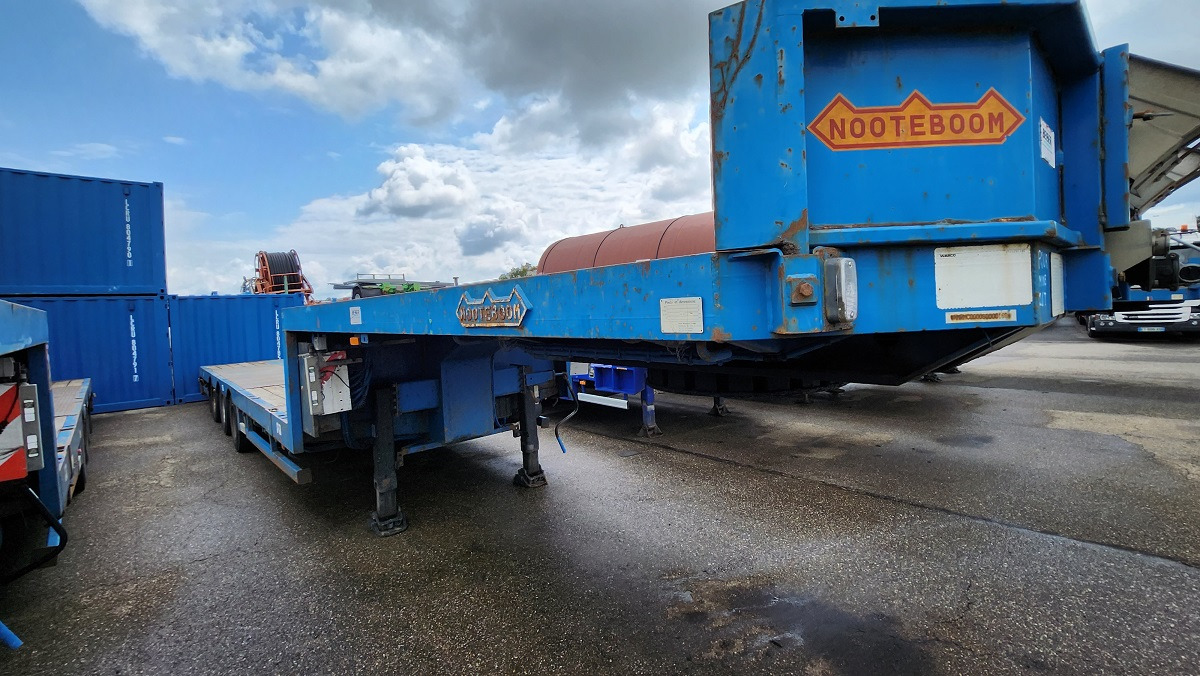 NOOTEBOOM Semi remorque extensible - Low loader semi-trailer: picture 3 NOOTEBOOM Semi remorque extensible - Low loader semi-trailer: picture 3